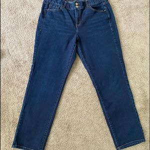 Lane Bryant straight leg stretch denim size 16